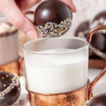 Vegan Hot Chocolate Bomb 