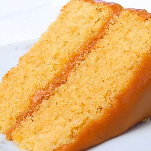 Caramel Cake Slice