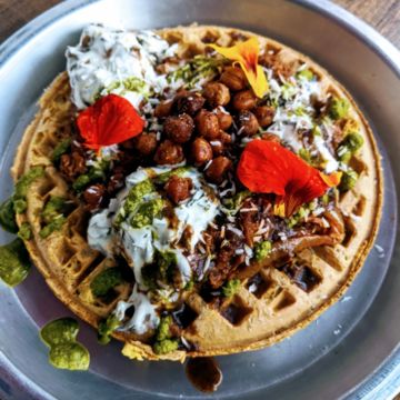 Pakora Waffle!