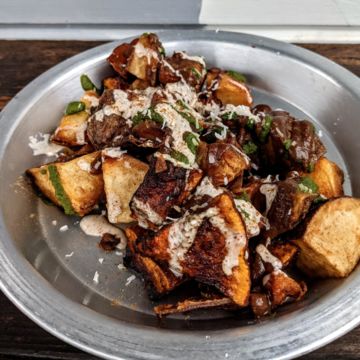Aloo Kaddu Chaat