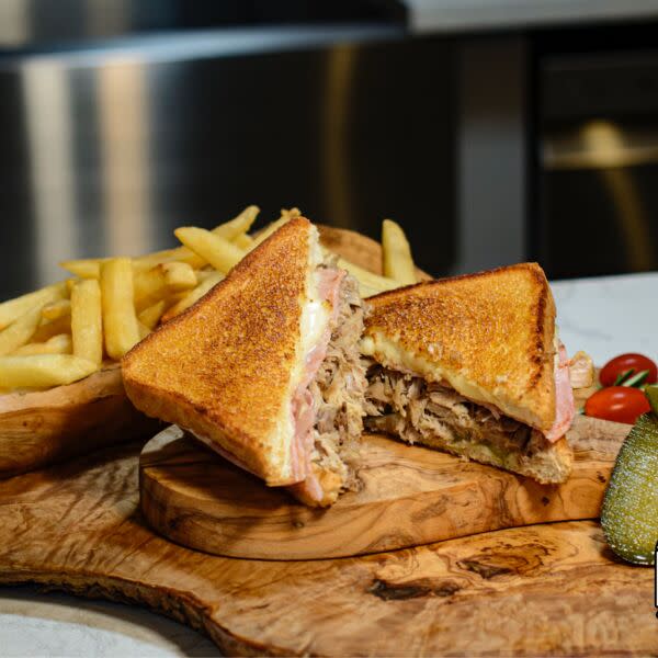 Cuban Melt with Fries