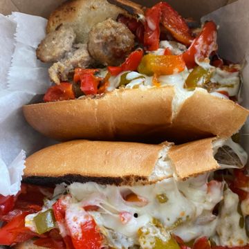 Sausage & Peppers Sandwich