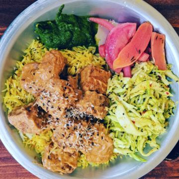 Tandoori Tempeh Plate