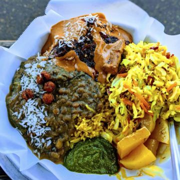 Vegan Thali Platter