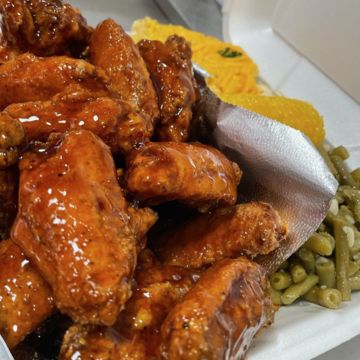 # Loaded Fried Chicken & Gold Duss Dinner 
