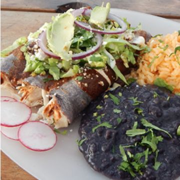 Mole Enchiladas