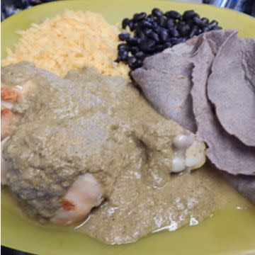 Pipian de Pollo (Green Mole)