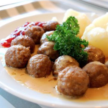 Meatball Plate