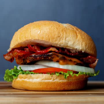 Bacon cheeseburger