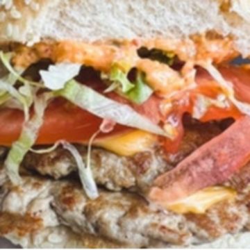 Turkey Smash Burger