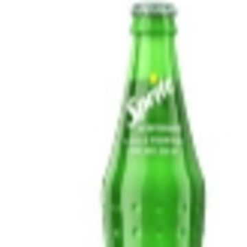 Sprite glass bottle