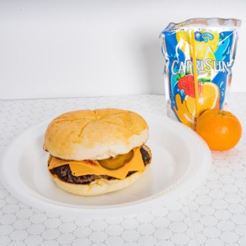 Lil' Dude Burger Combo