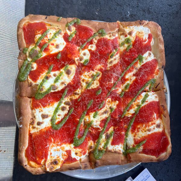 Grandma pizza