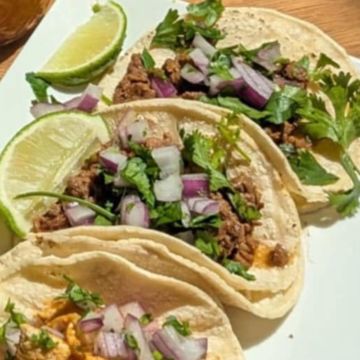 4 Steak Tacos