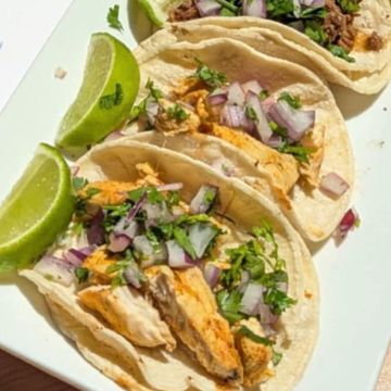 4 Chicken Tacos