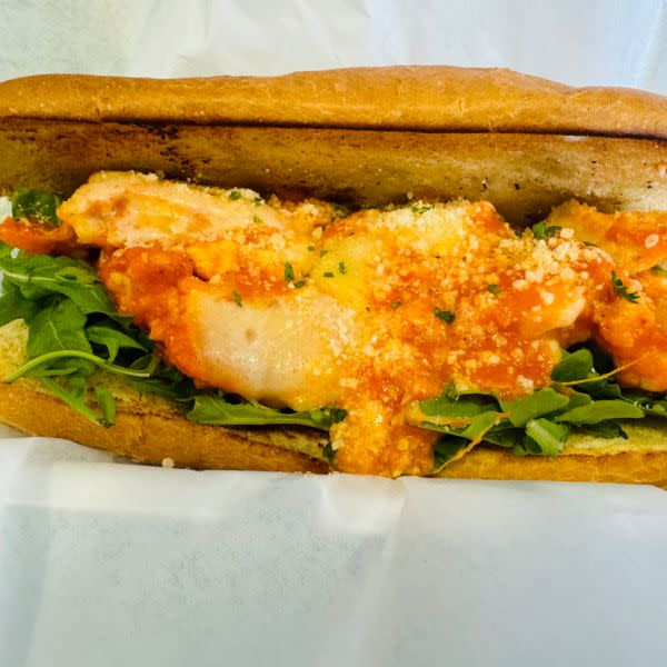 Chicken parm sandwich