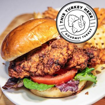 Turkey tender sandwich