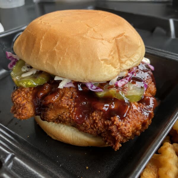 BBQ Chicken Sammich