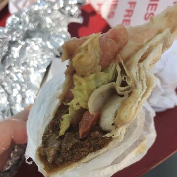 Grilled Spicy Beef Sujuk Wrap