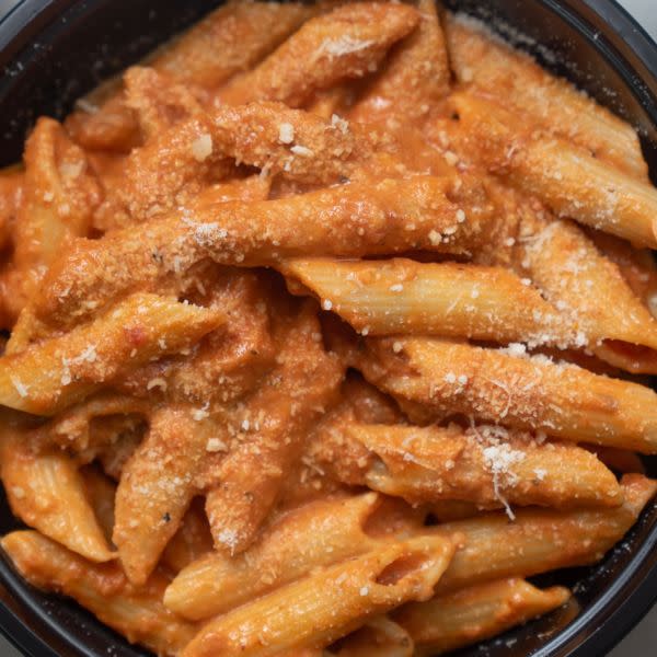 Pasta and Pink Sauce