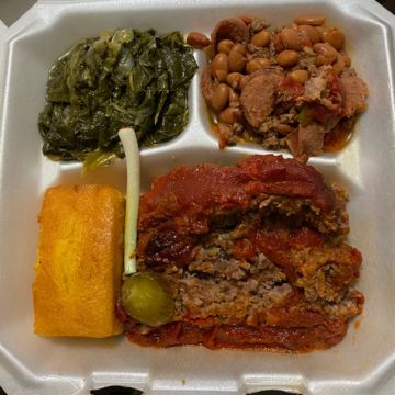 Wednesday Meatloaf Plate
