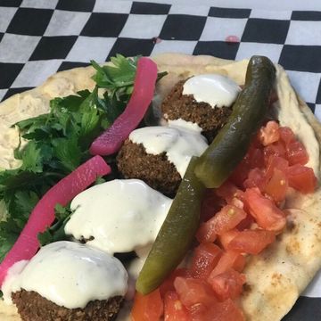 Syrian Falafel Wrap