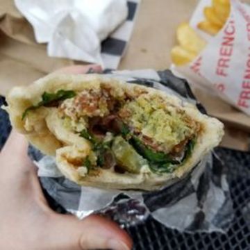 Spicy Super Falafel Wrap