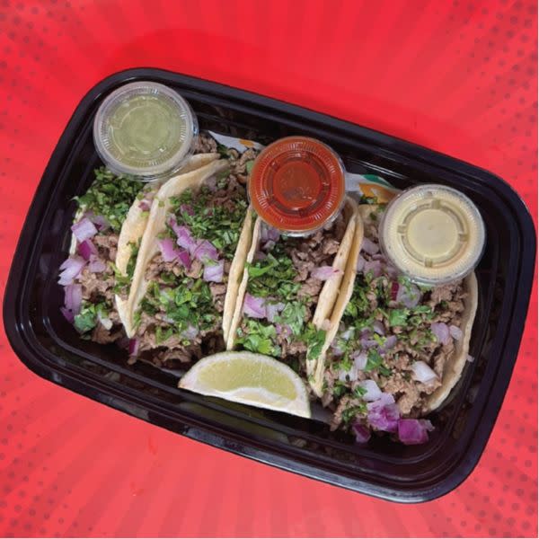 4 Barbacoa Tacos