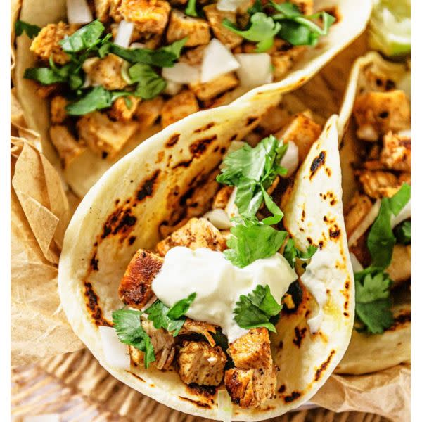 4 Chicken Tacos