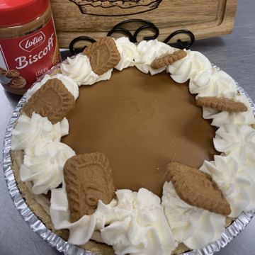 Cookie Butter Icebox Cheesecake