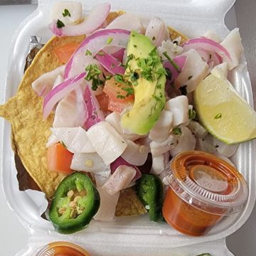 Tostada De Ceviche