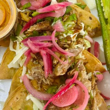 Tacos Dorados De Papa