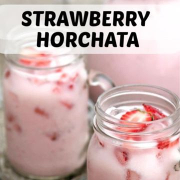 Strawberry Horchata