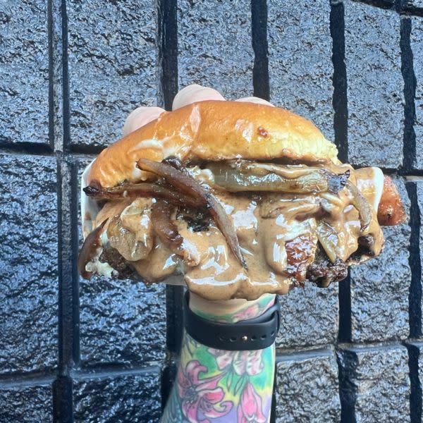 Almond butter bacon smash