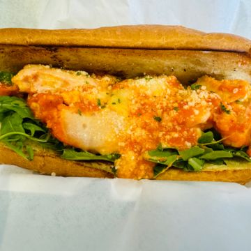 Chicken parmigiana mini sandwich