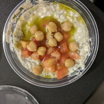 Baba Ghanoush with pita