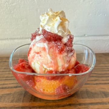 Strawberry Shortcake Sundae