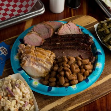 Three Meats Plate