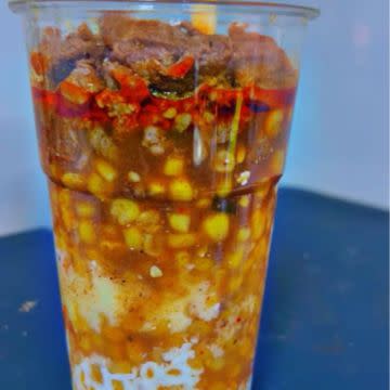 Corn in a Cup w/ Meat