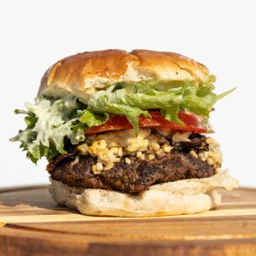 The Blue Album Burger