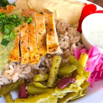 Sauceeino Specialties Chicken plate
