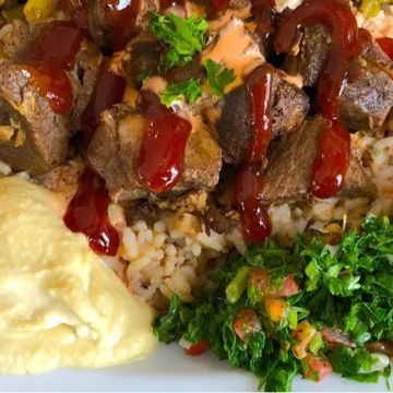Sauceeino Specialties Beef plate
