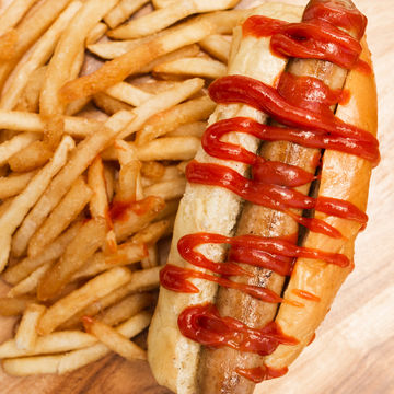 Kid Menu Hot Dog