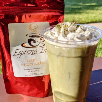 Green Matcha Tea Latte