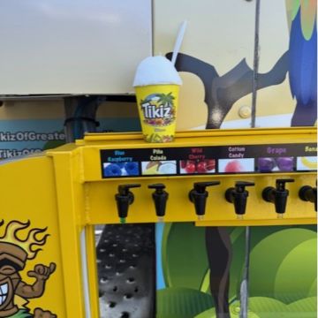 Pina Colada Shaved Ice
