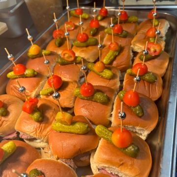 Slow Roasted Beef Tenderloin Sliders