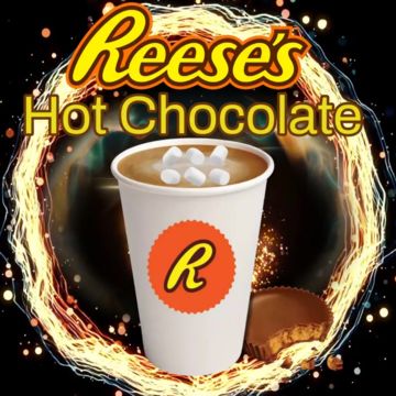 Reeses Pieces Hot Chocolate