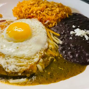 New Mexico Stacked Enchilada