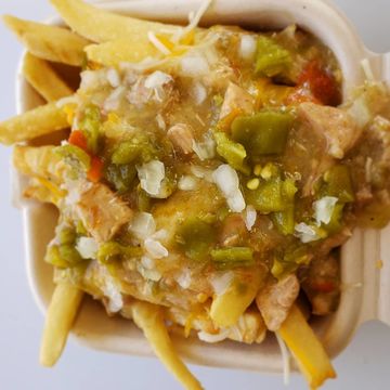 Anne's Green Chili Fries 