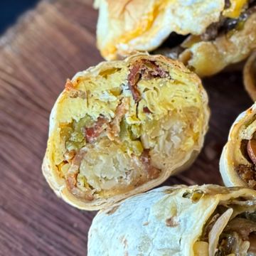 Bacon Egg Cheese Burrito